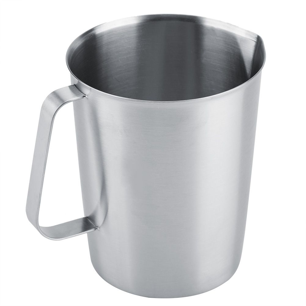 2000ml Large Stainless Steel Measuring Cup Mug Milk Frothing Pitcher Jug for view 7