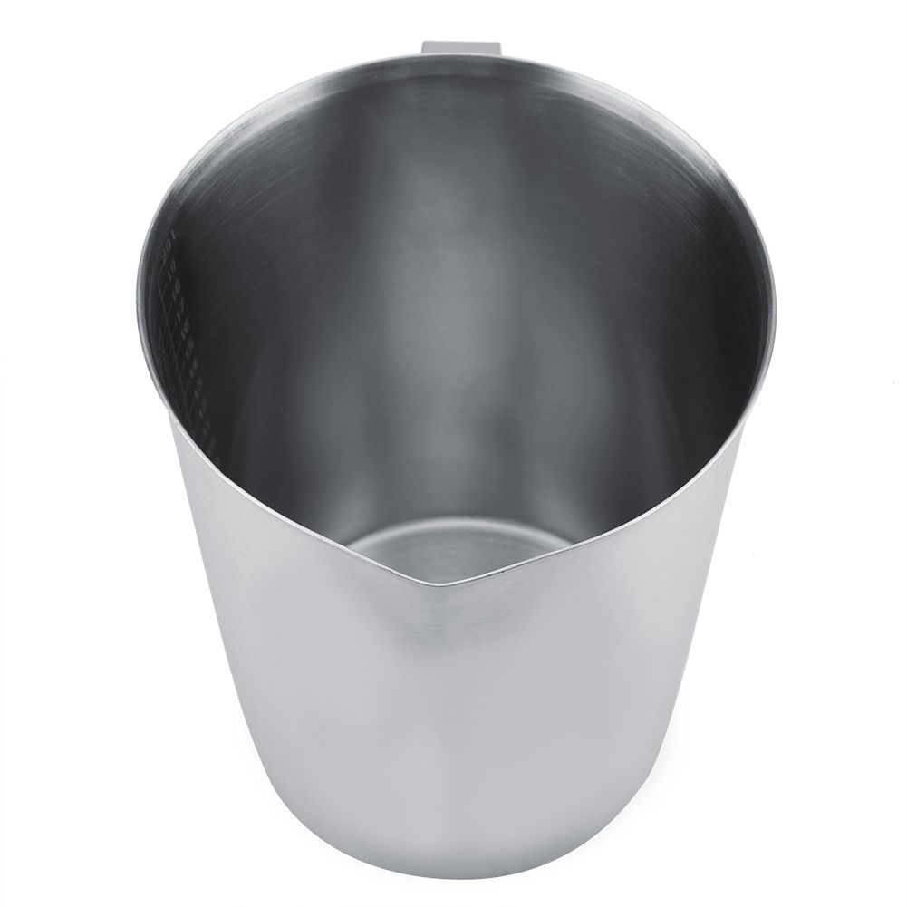 2000ml Large Stainless Steel Measuring Cup Mug Milk Frothing Pitcher Jug for view 10