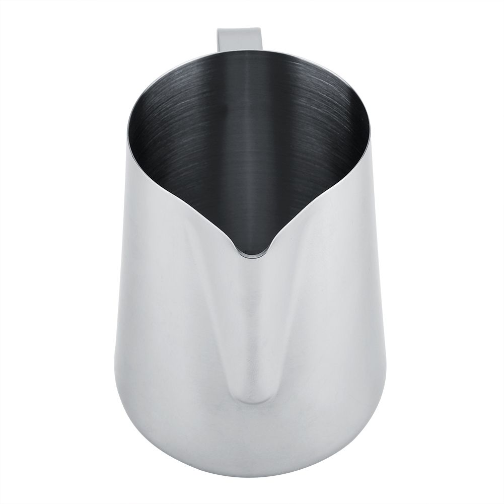 600ml Stainless Steel Measuring Cup Mug Milk Frothing Pitcher Jug for Latte view 4