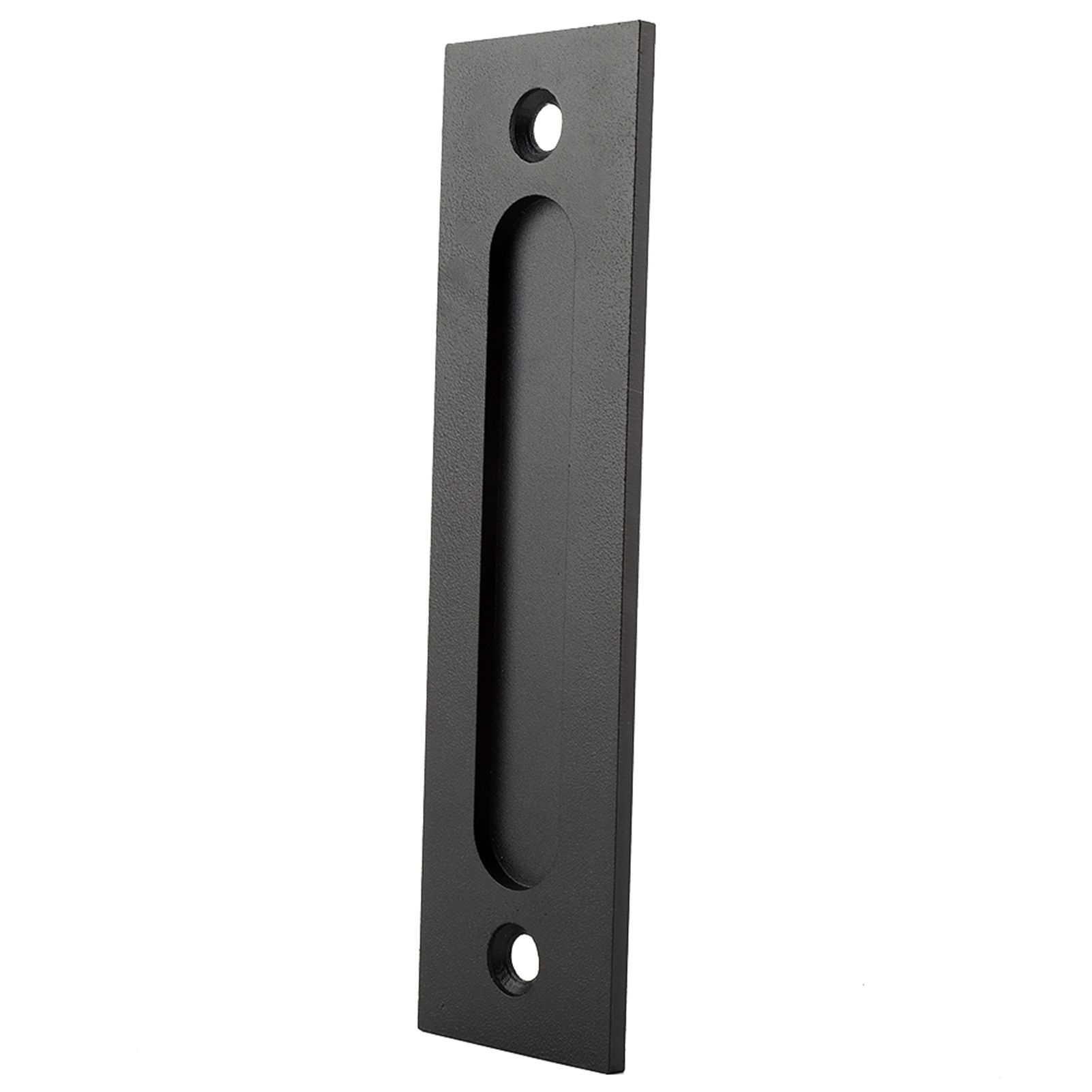 Black Heavy Duty Carbon Steel Sliding Barn Door Closet Pull Handle Wooden Gate view 11