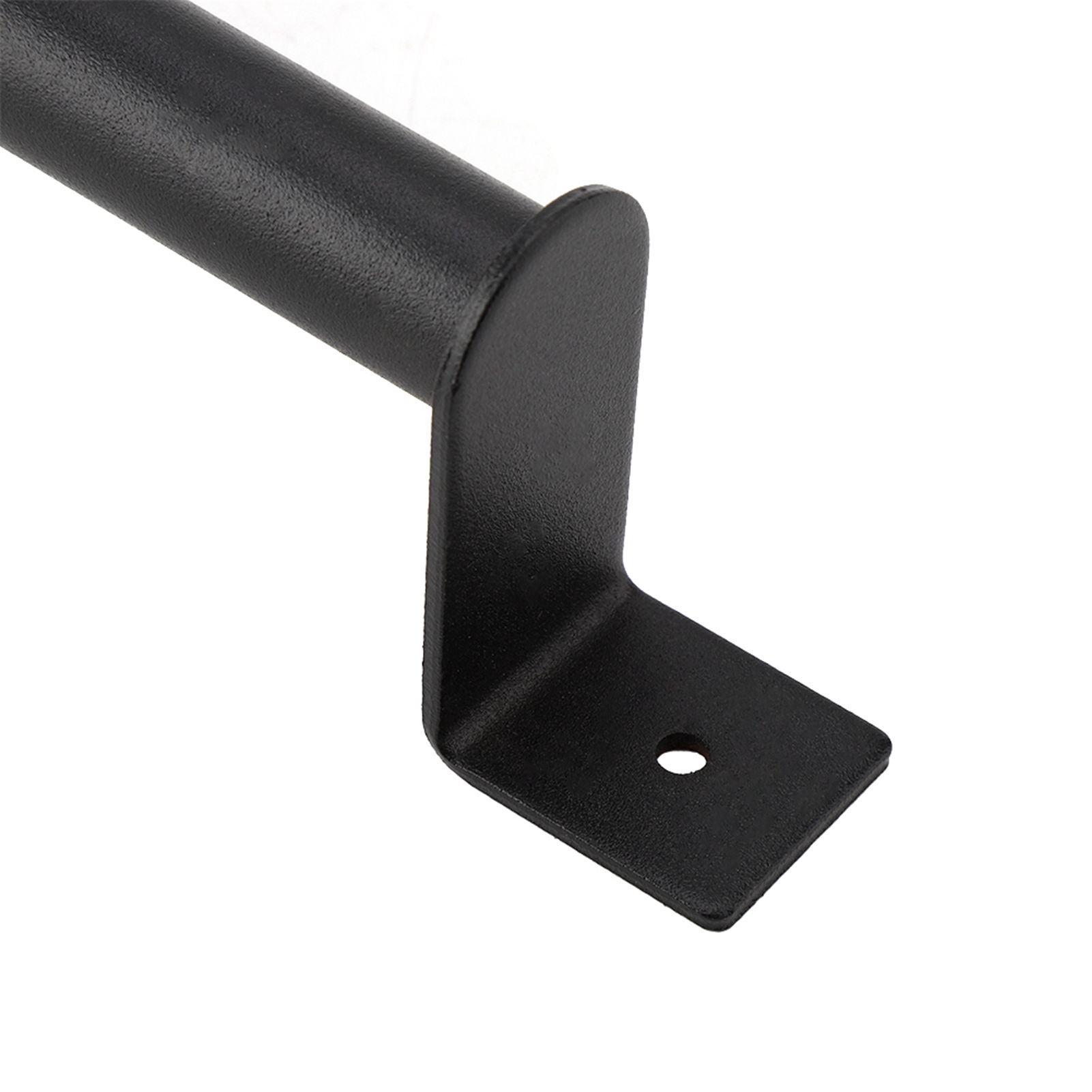 Black Heavy Duty Carbon Steel Pull Handle for Sliding Barn Door Closet Wooden view 14