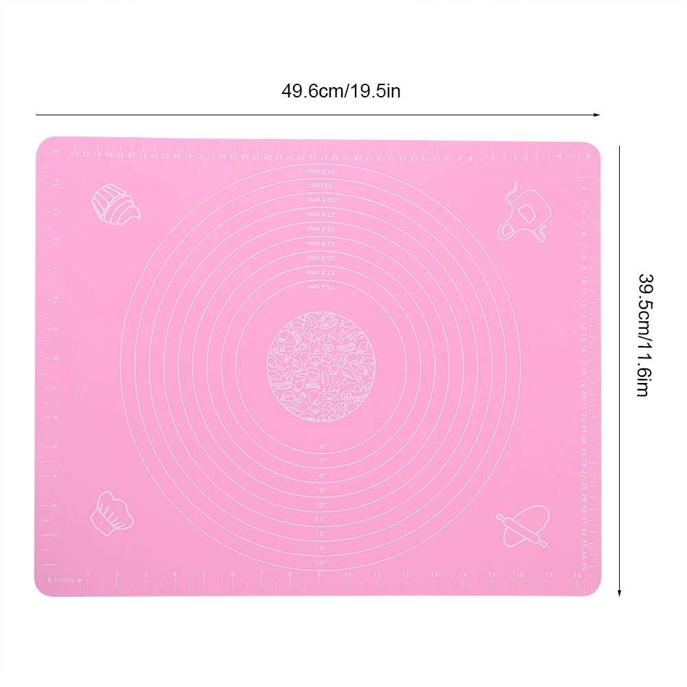 Anti slip Silicone Baking Mat NOn stick Rolling Dough Pad for Bakeware Liner view 10