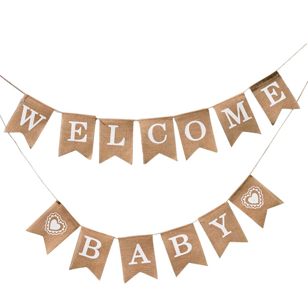 13pcs Set Fashionable Cloth Forked Tail shaped Banner for Party Decoration