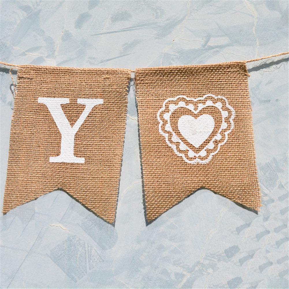 13pcs Set Fashionable Cloth Forked Tail shaped Banner for Party Decoration view 7