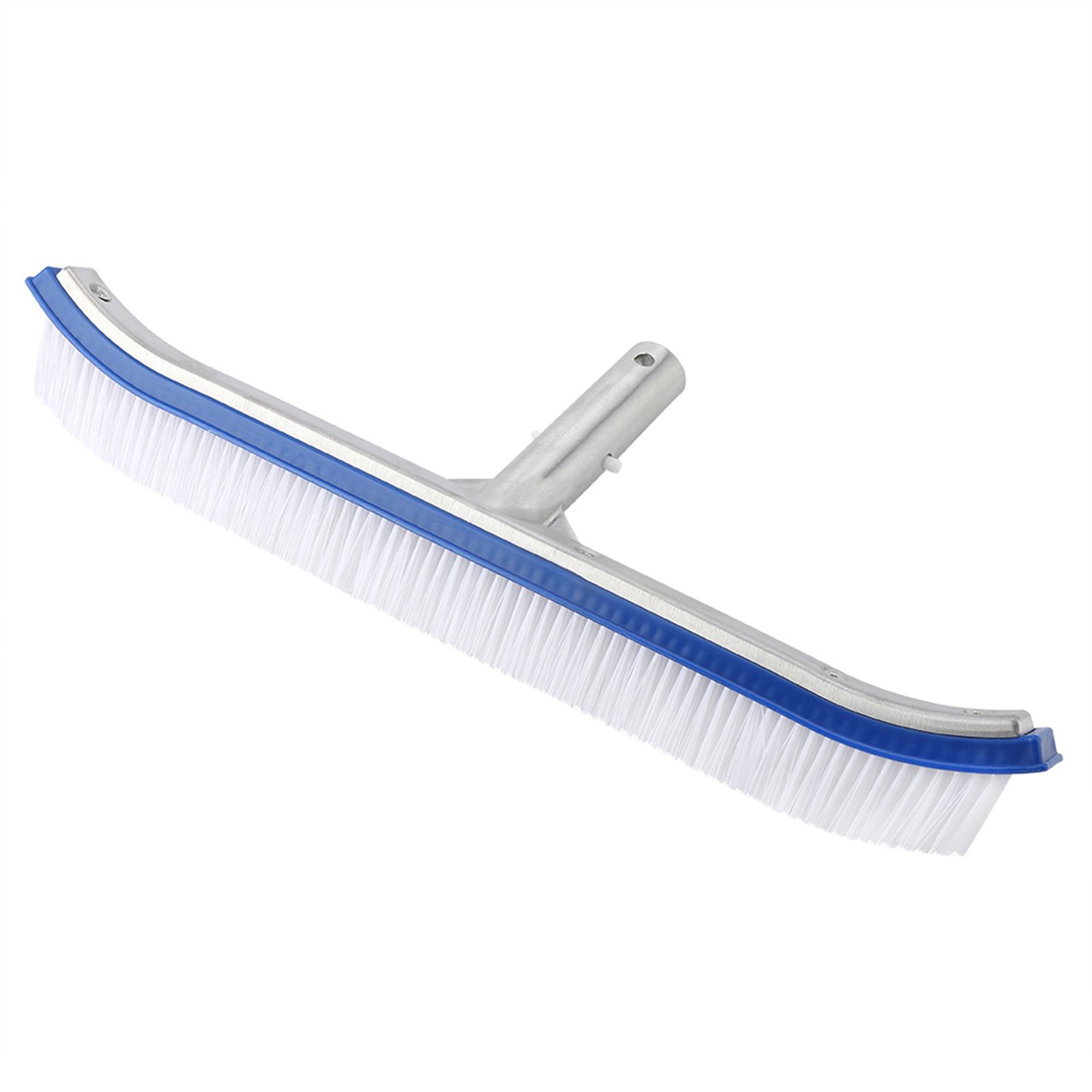 18in Swimming Pool Wall Brush Cleaning Tools Aluminum Handle for Pond Spa Hot view 7