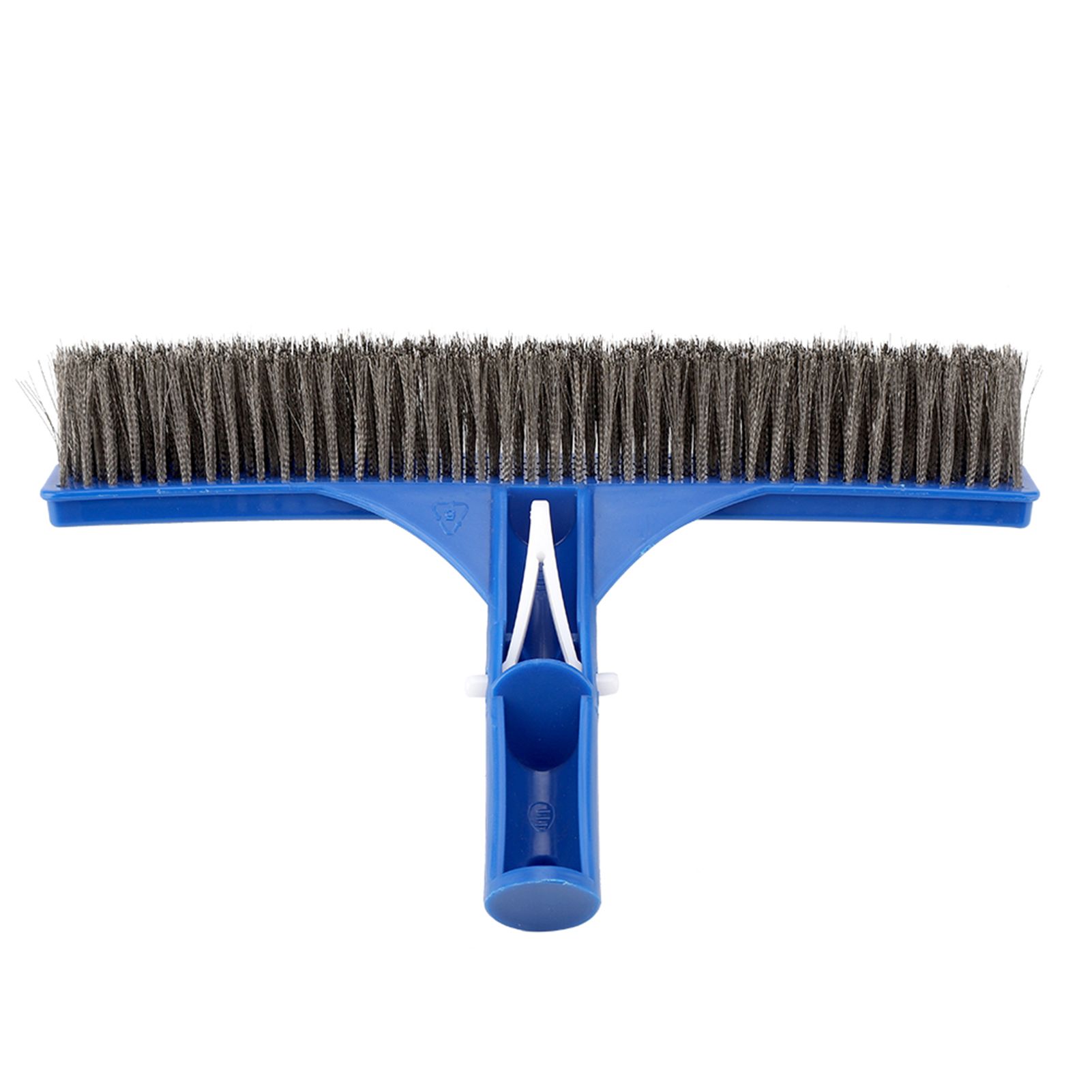 10in Swimming Pool Steel Brush Bottom Walls Cleaning Supplies for Pond Spa Hot view 2