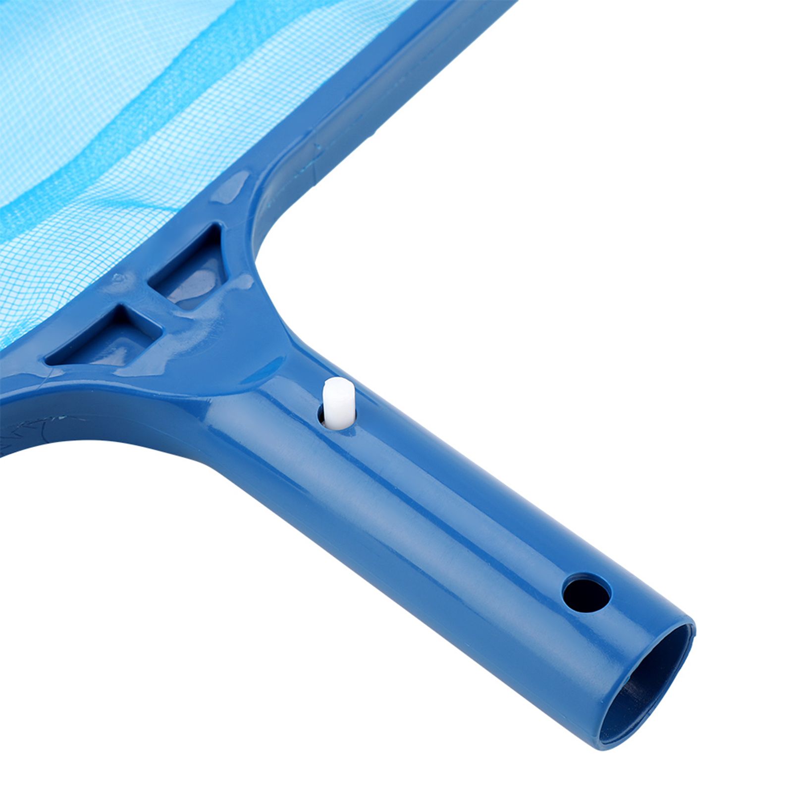 Blue Plastic Leaf Skimmer Fine Mesh Net Deep Bag Swimming Pool Pond Tub view 9