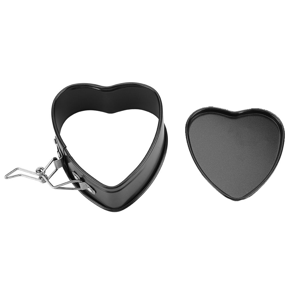 Carbon Steel Cake Mold with Removable Pan Tray Heart Shaped Baking Mould view 7