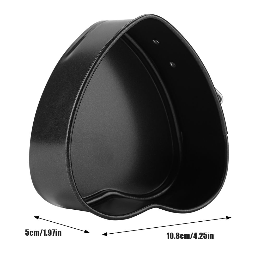 Carbon Steel Cake Mold with Removable Pan Tray Heart Shaped Baking Mould view 11