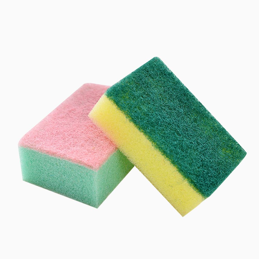 10pcs/ Set Durable Cleaning Sponge Kitchen Tool for Dishes Bowl Pot Pan view 2