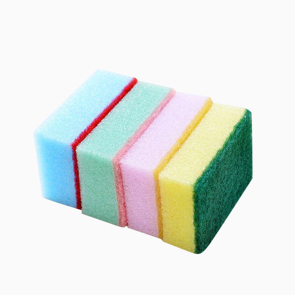 10pcs/ Set Durable Cleaning Sponge Kitchen Tool for Dishes Bowl Pot Pan view 3