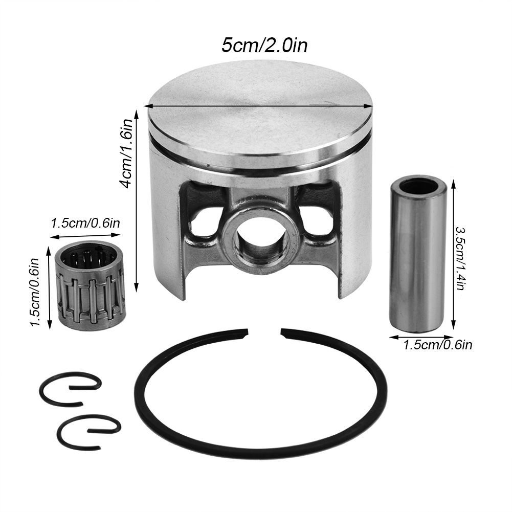 50mm Piston Rings Kit For HUSQVARNA 266 XP 268 Special Chainsaw view 12