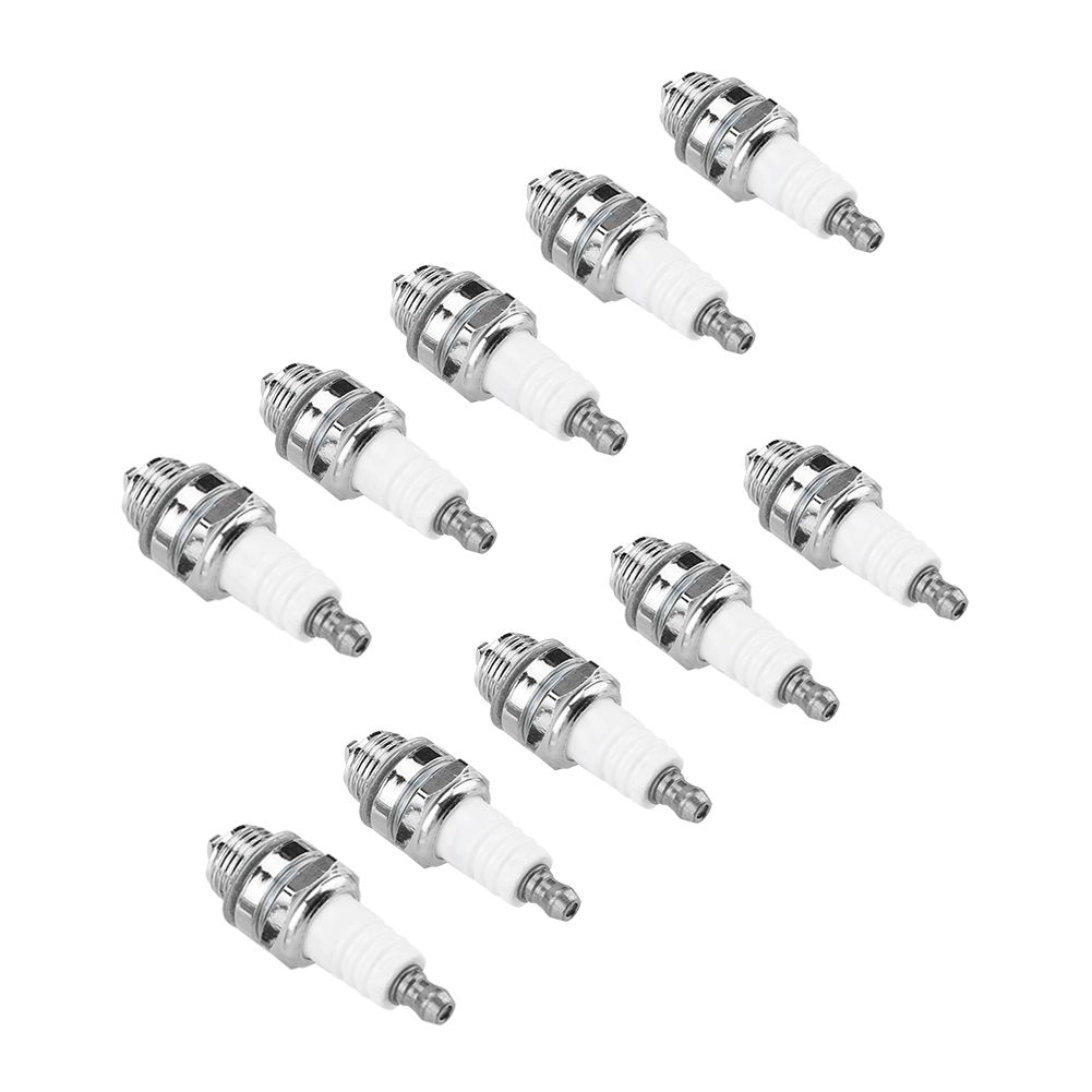 10Pcs Spark Plugs Brush Cutter Trimmer Chain Saw Replacement Accessories view 4
