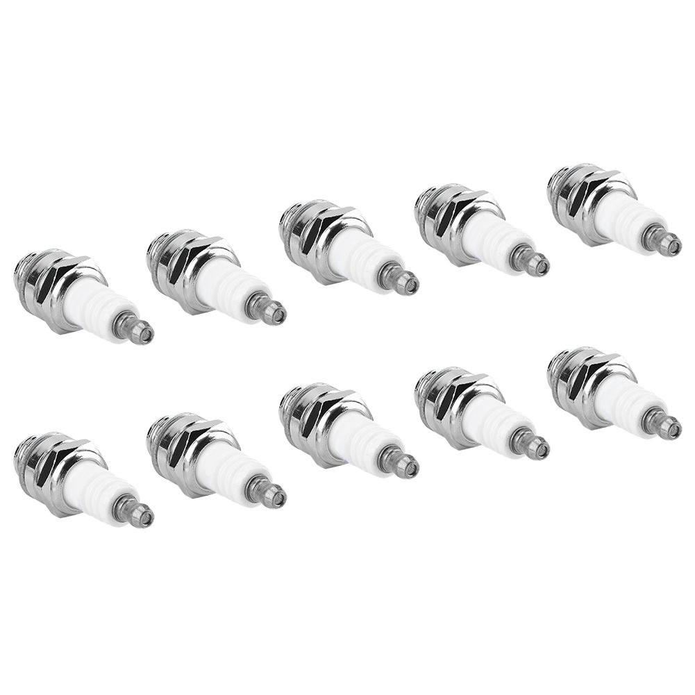 10Pcs Spark Plugs Brush Cutter Trimmer Chain Saw Replacement Accessories view 5