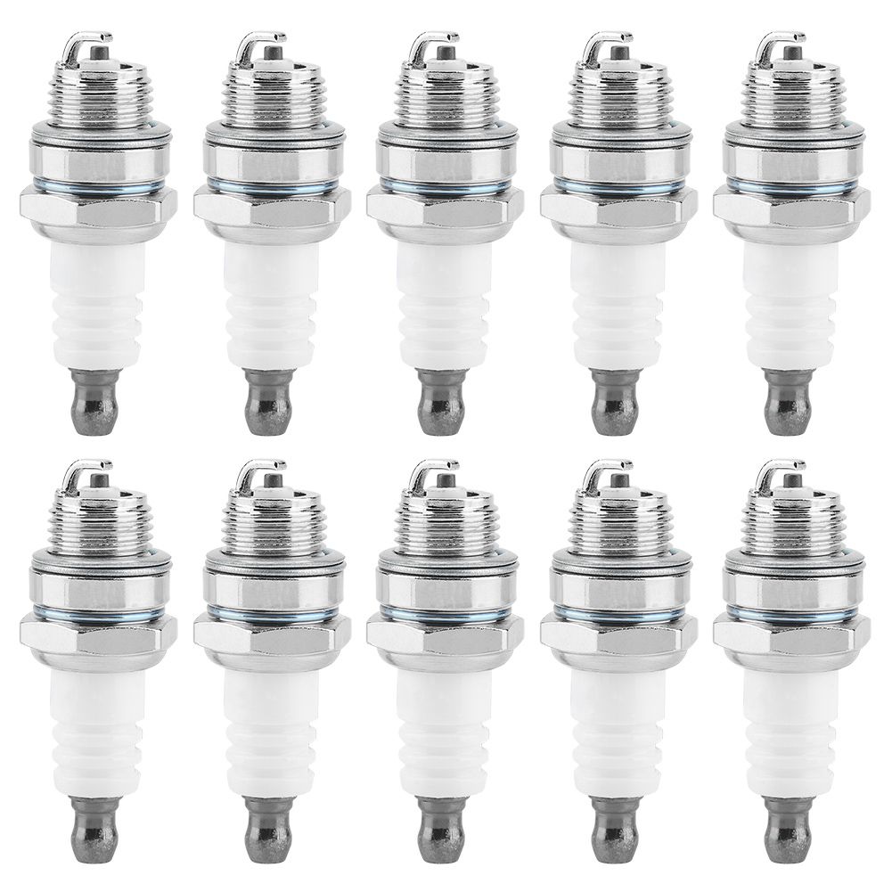 10Pcs Spark Plugs Brush Cutter Trimmer Chain Saw Replacement Accessories view 7