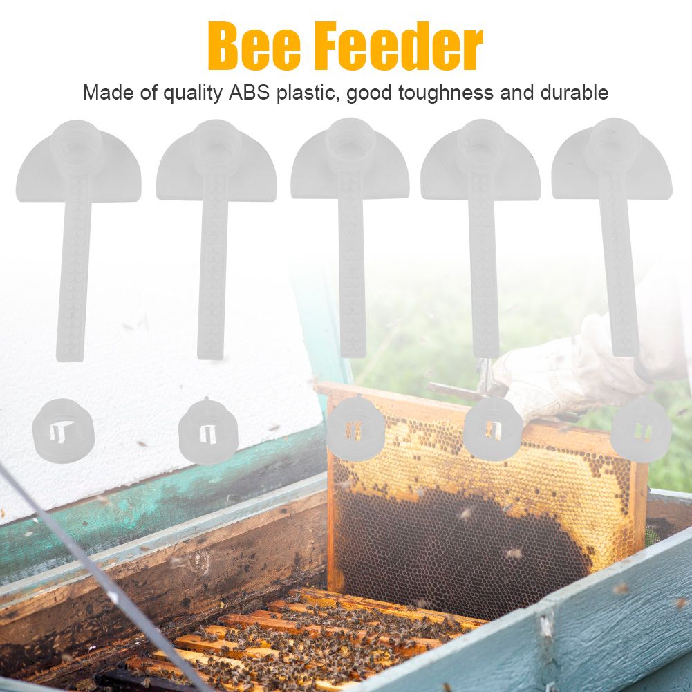 5Pcs/Set Duckbilled Beehive Bee Feeder Water Dispenser Beekeeping Tool Equipment view 2