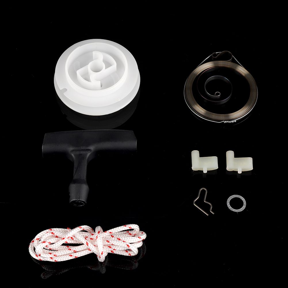 Pull Lawnmower Part Replacement Kit Starter Handle Pulley Rope Springs for 029 view 4