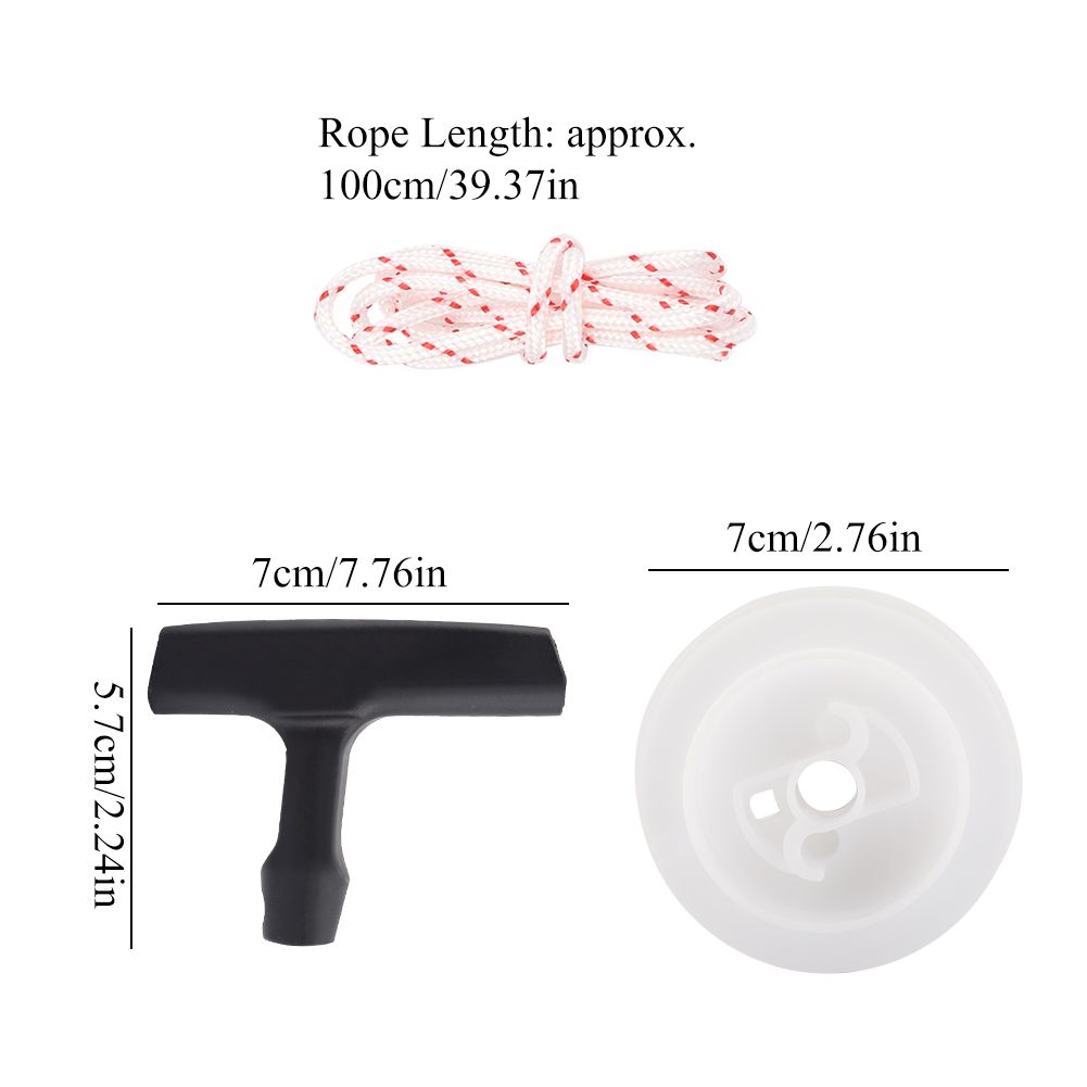 Pull Lawnmower Part Replacement Kit Starter Handle Pulley Rope Springs for 029 view 9