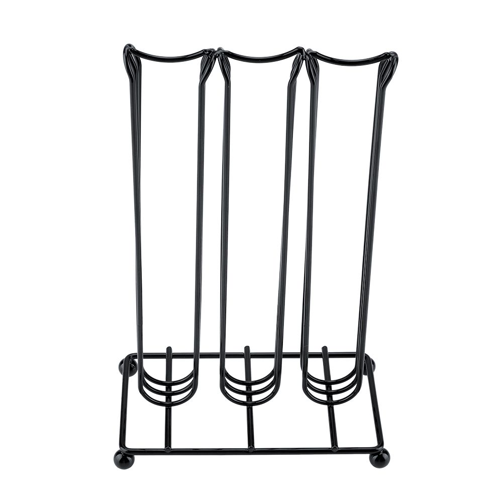 Black Color Chrome Plating Iron Coffee Capsule Storage Rack for Holding 42 view 3