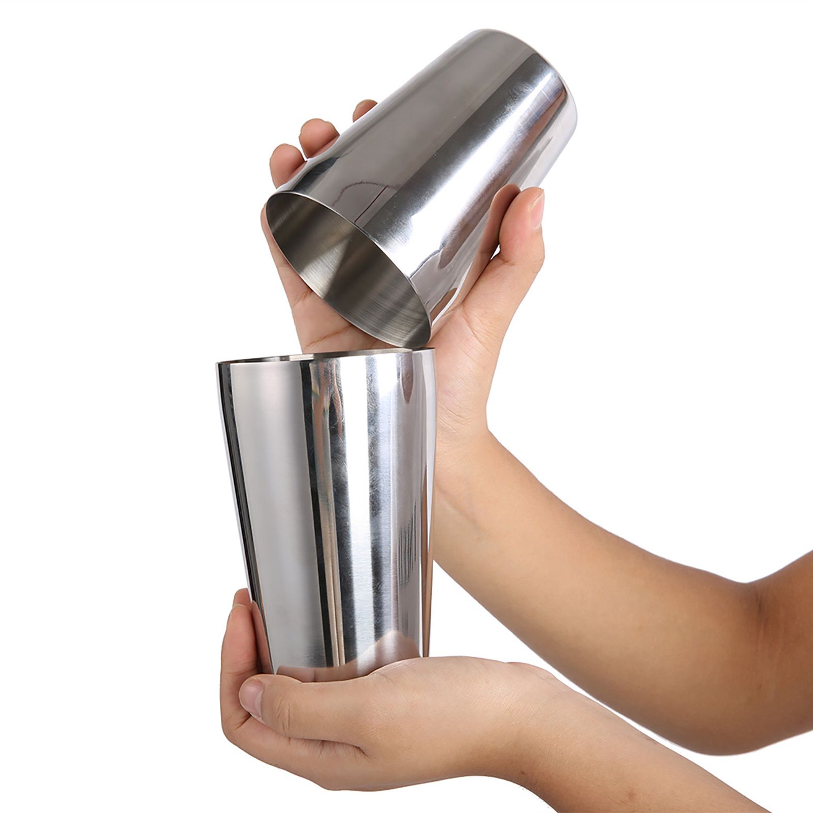 Stainless Steel Wine Cocktail Shaker Set Mixing Making Drinking Container view 9