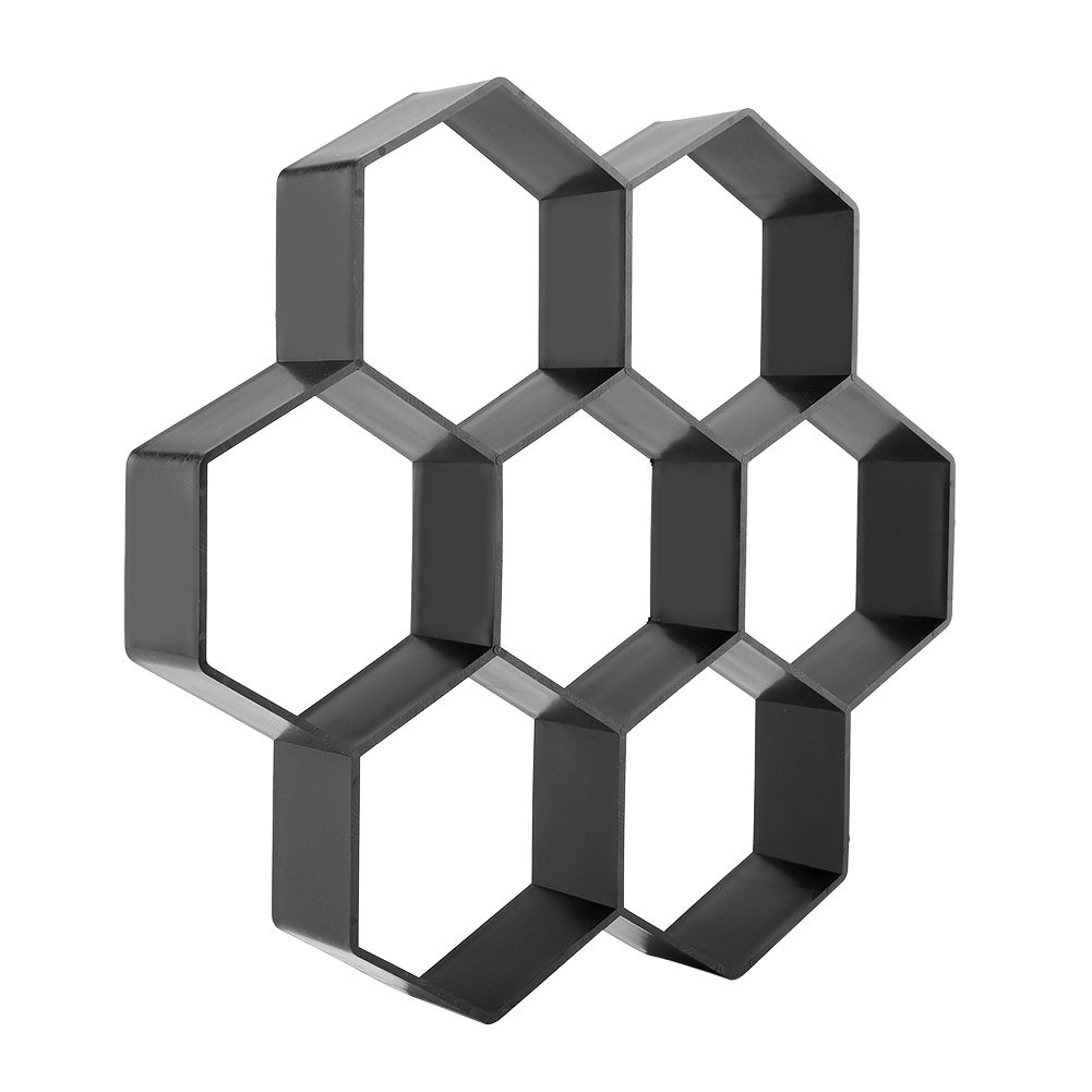 1Pc DIY Garden Path Maker Mold Concrete Stepping Stone Cement Paving Mould Brick view 3