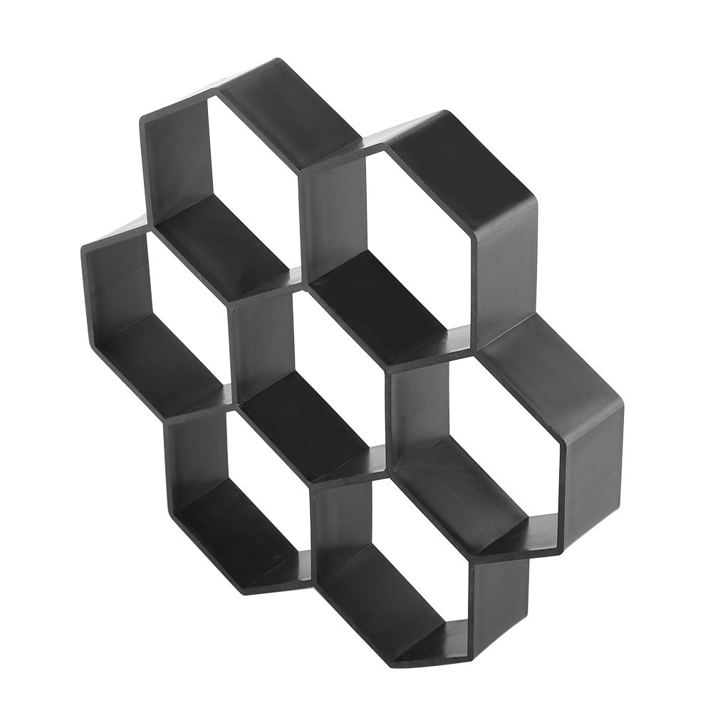 1Pc DIY Garden Path Maker Mold Concrete Stepping Stone Cement Paving Mould Brick view 4