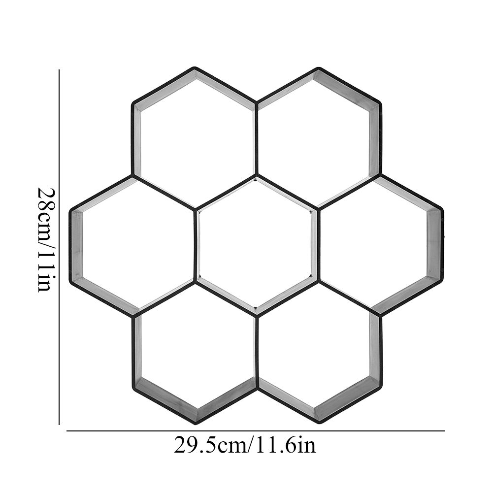 1Pc DIY Garden Path Maker Mold Concrete Stepping Stone Cement Paving Mould Brick view 10