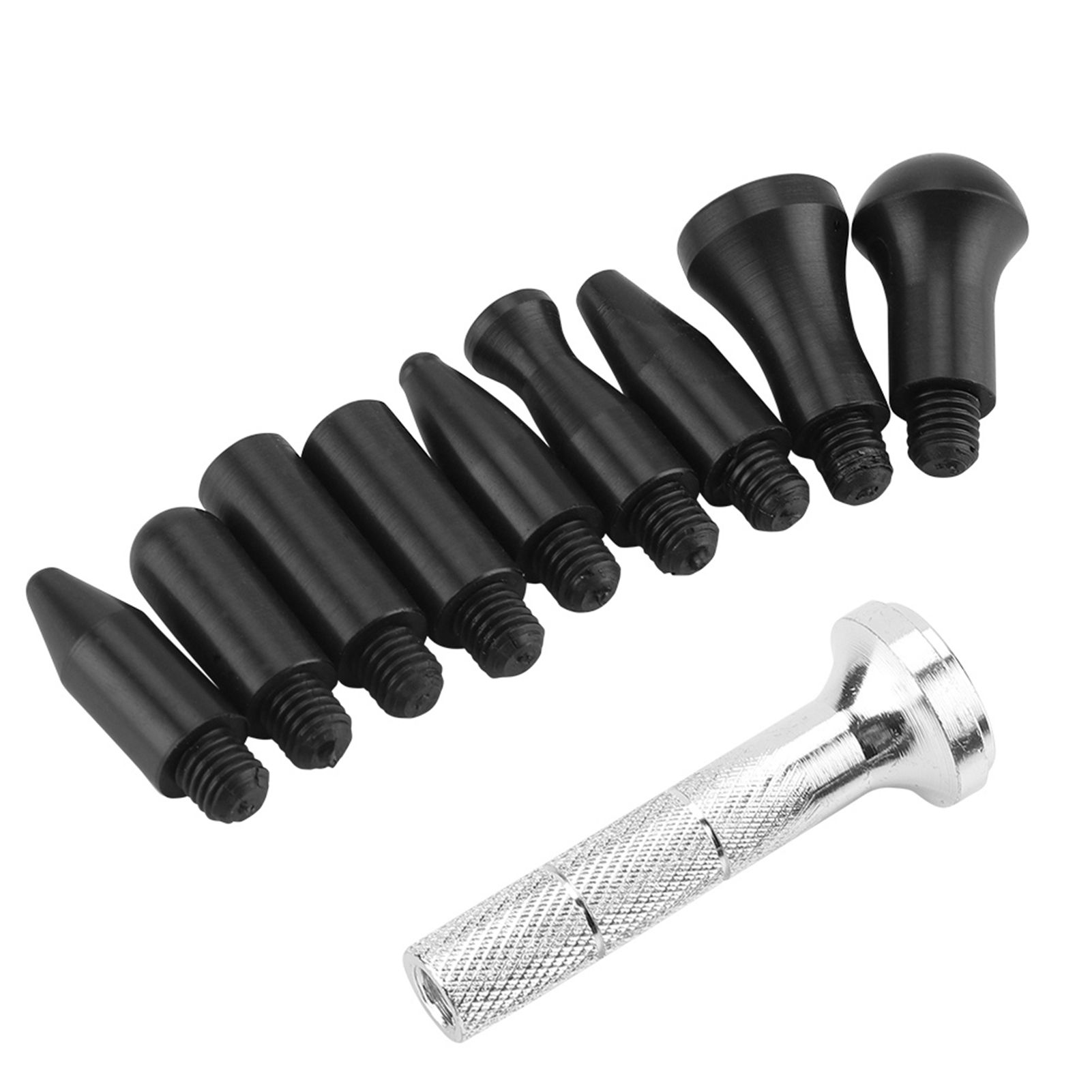 Knock Down Tools Tap Down Pen with Rubber Heads Paintless Dent Repair Hand view 3