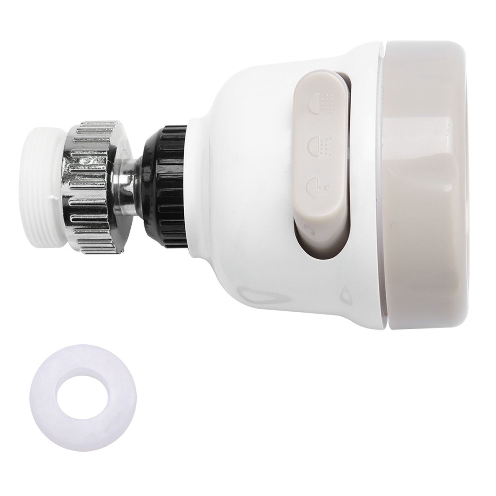 360 Degree Rotatable Kitchen Faucet Spray Head Tap Splash Filter Nozzle 3