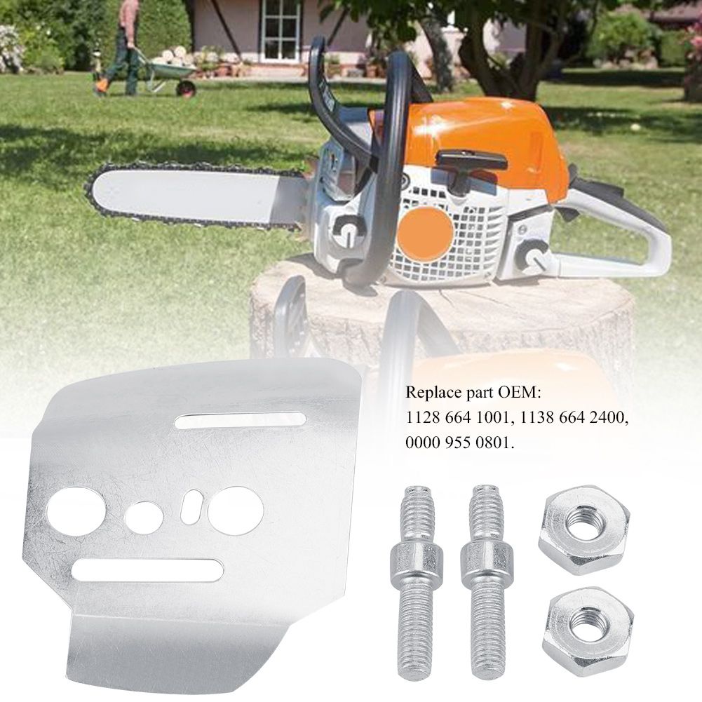 Bar Side Plate Collar Screw Nut Bar Stud Fit for Stihl MS441 MS460 MS650 MS660 view 7