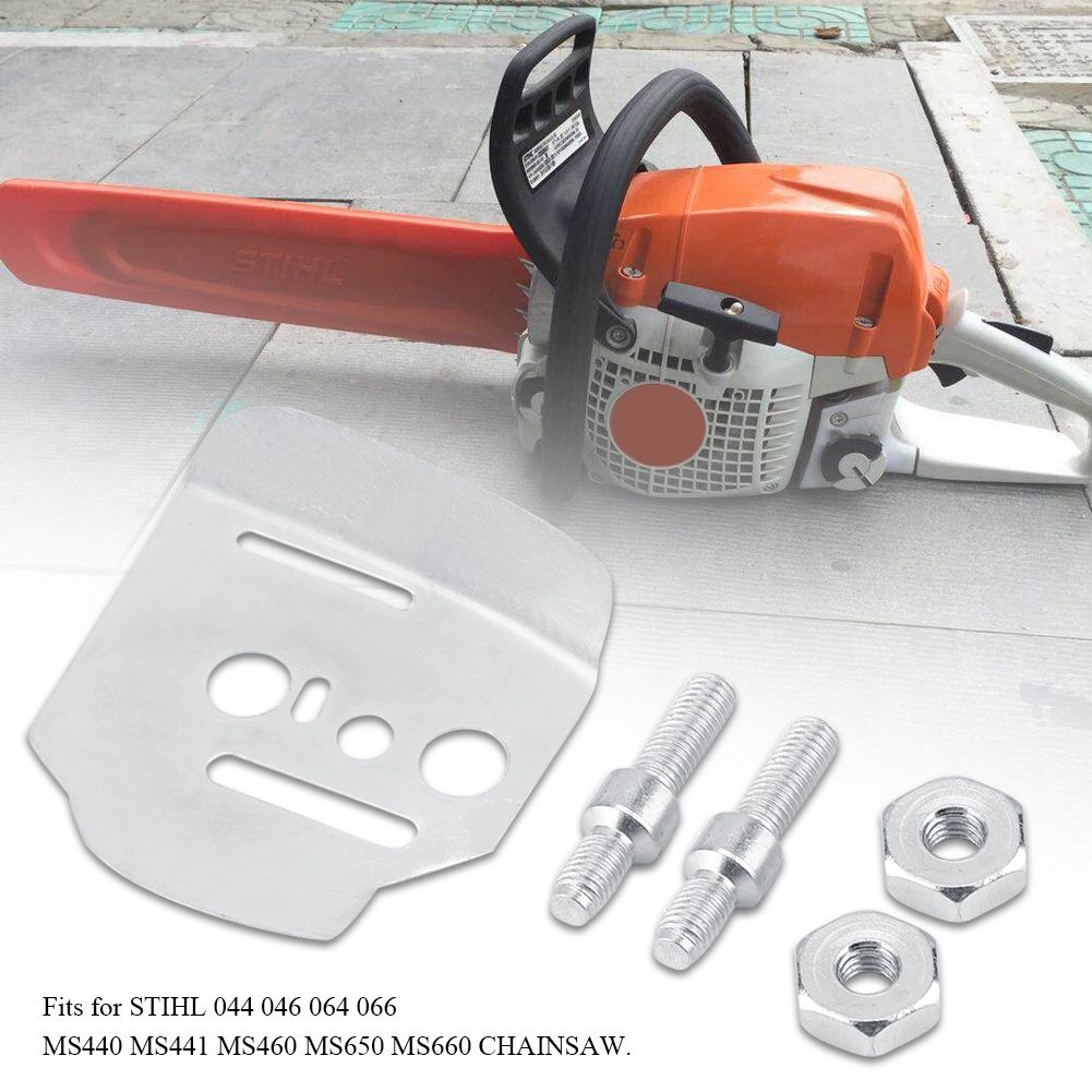 Bar Side Plate Collar Screw Nut Bar Stud Fit for Stihl MS441 MS460 MS650 MS660 view 8