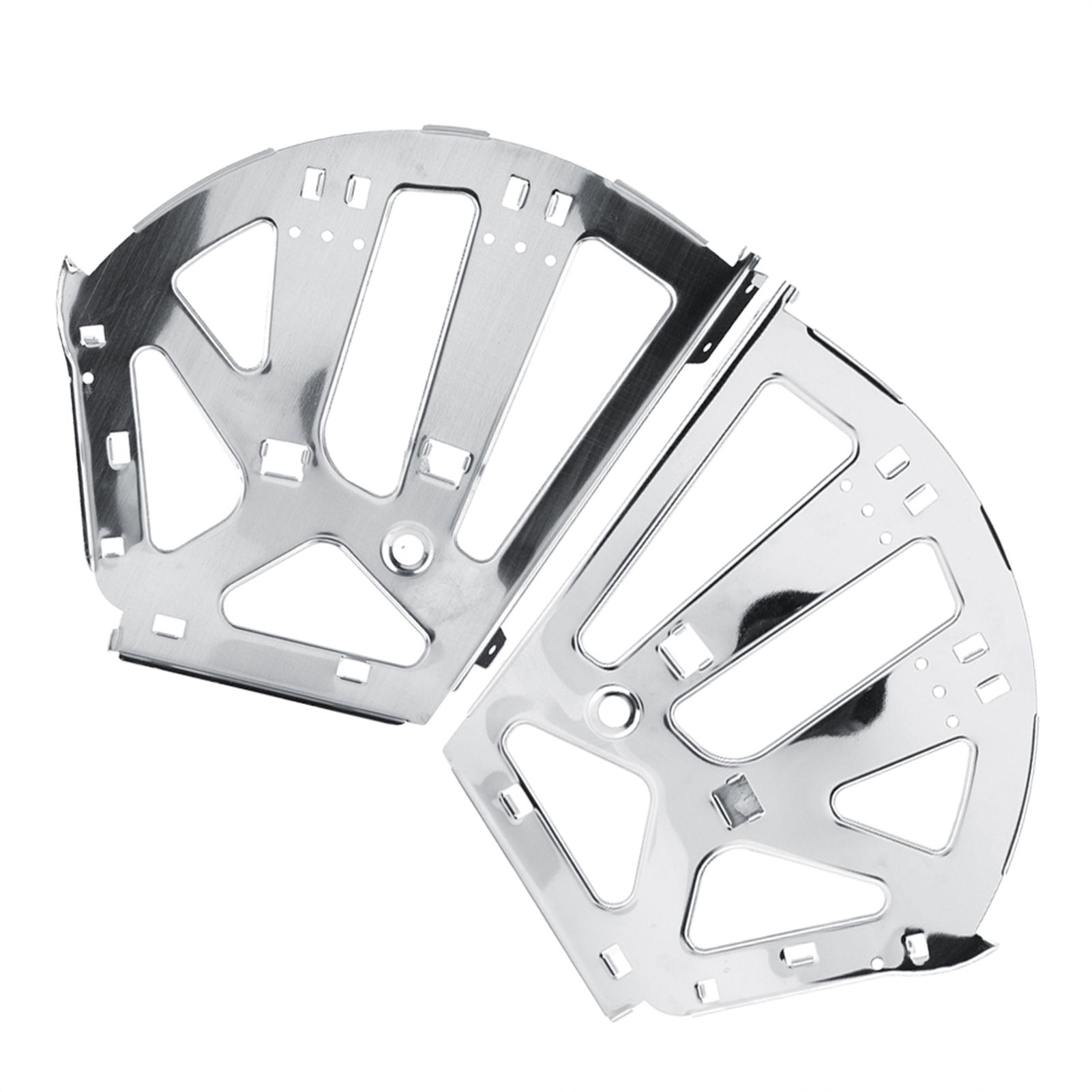 2Pcs Stainless Steel Shoes Drawer Cabinet Hinges Turing Rack Replacement view 2