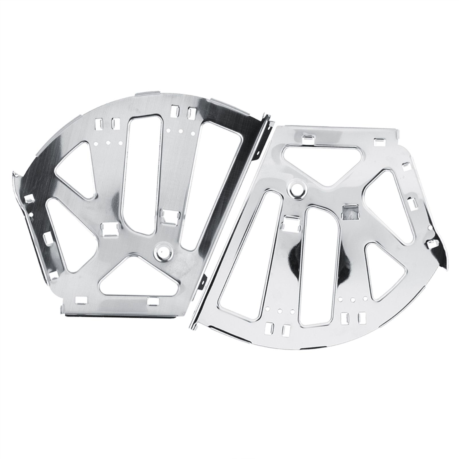 2Pcs Stainless Steel Shoes Drawer Cabinet Hinges Turing Rack Replacement view 3