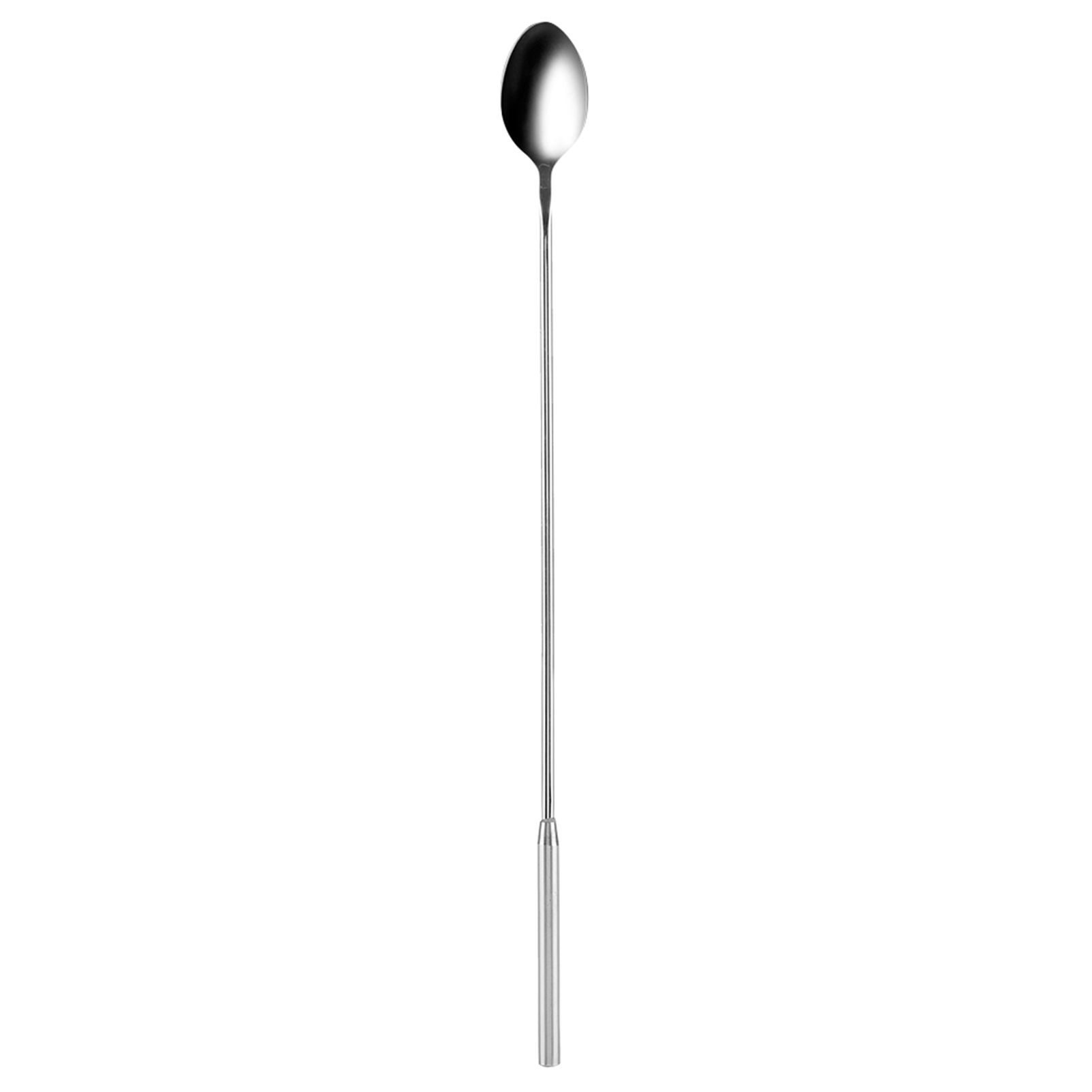 1Pc Stainless Steel Teardrop Bar Spoon Long Hanlde Drink Mixing Cocktail view 2