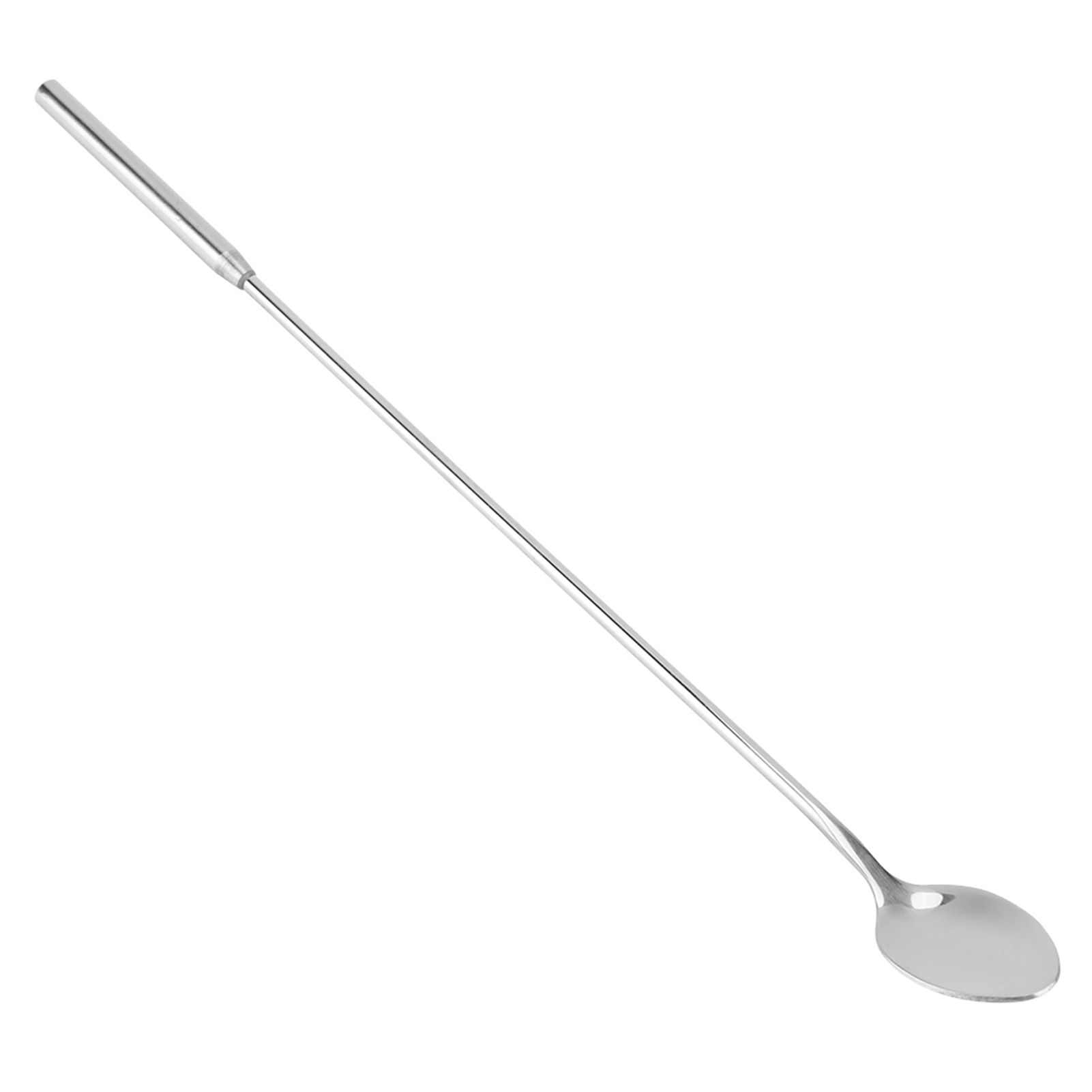1Pc Stainless Steel Teardrop Bar Spoon Long Hanlde Drink Mixing Cocktail view 5