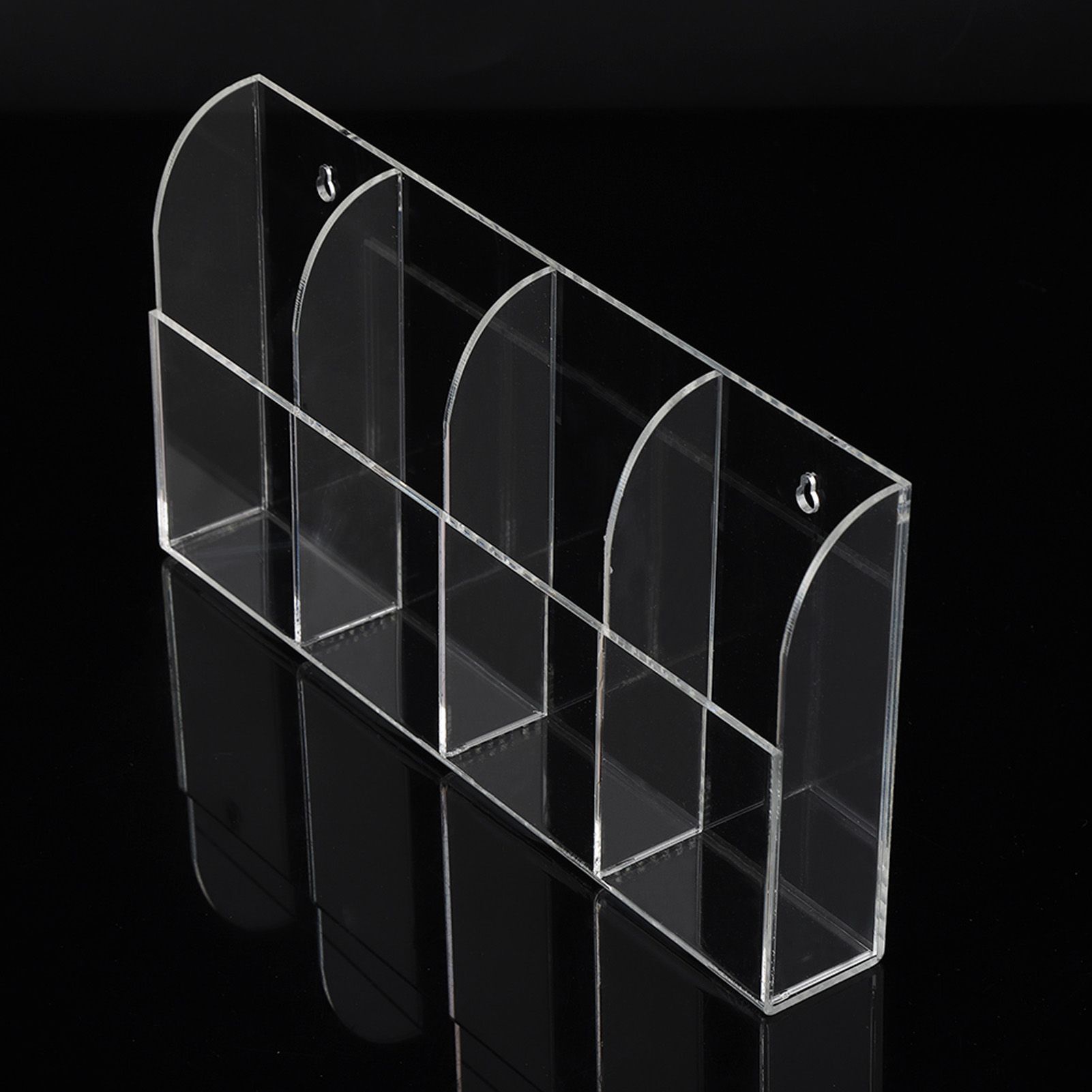 Acrylic Air Conditioner Remote Control Holder Case Storage Box Wall Mount view 13