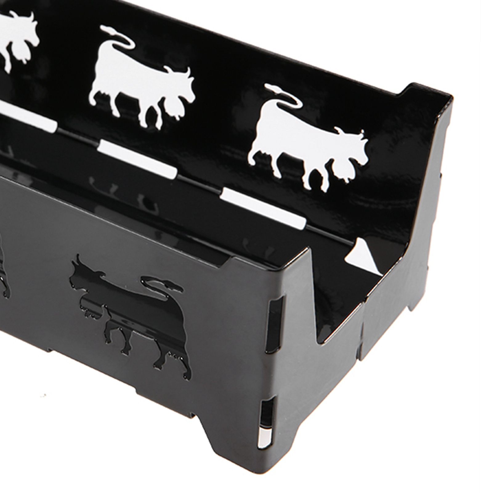 Portable NOn Stick Cheese Raclette Rotaster Baking Tray Stove with Wodd Handle view 15