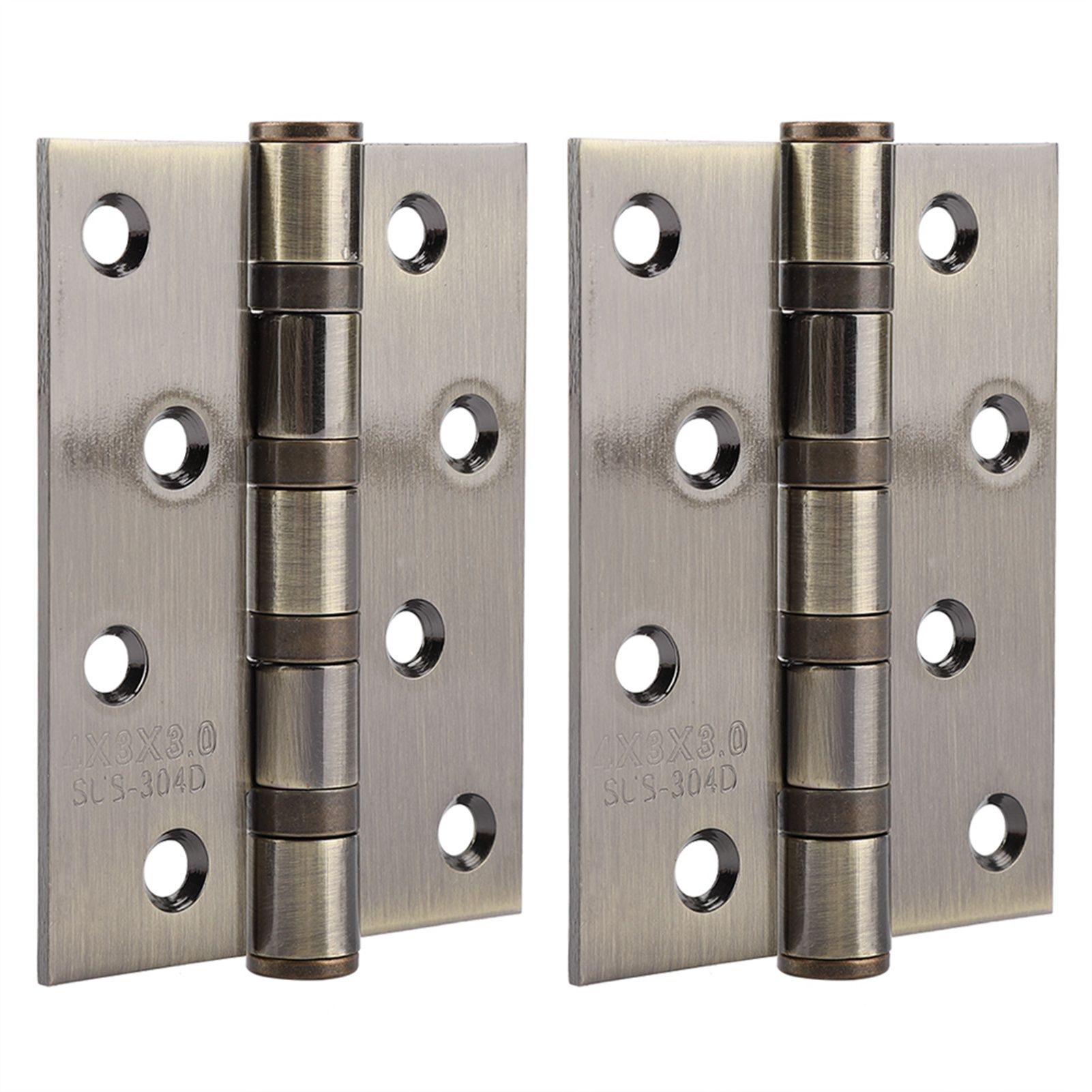 4in 3mm Stainless Steel Door Hinge Loose Pin Muffler Buffer Hinges Mute — image 1