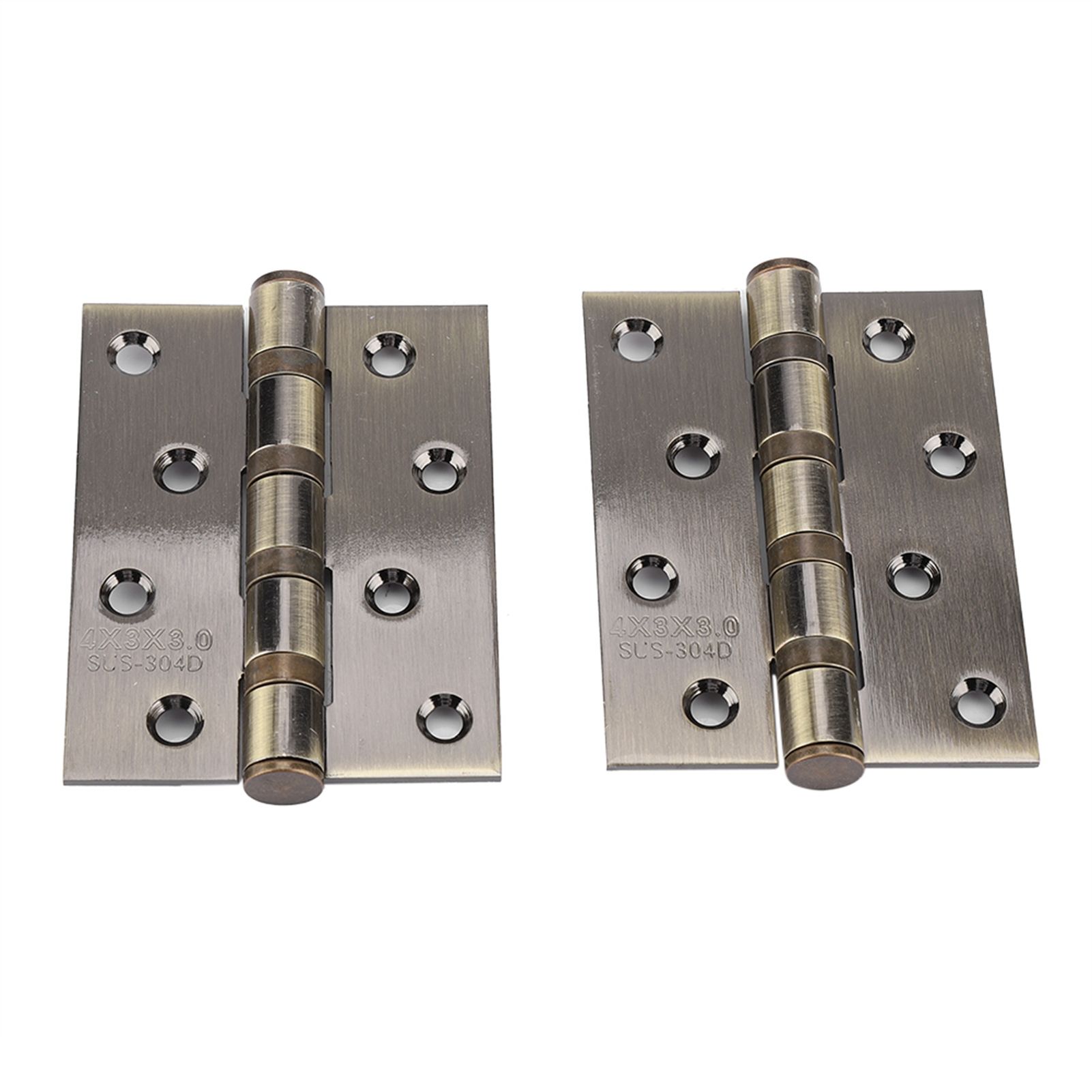4in 3mm Stainless Steel Door Hinge Loose Pin Muffler Buffer Hinges Mute view 10