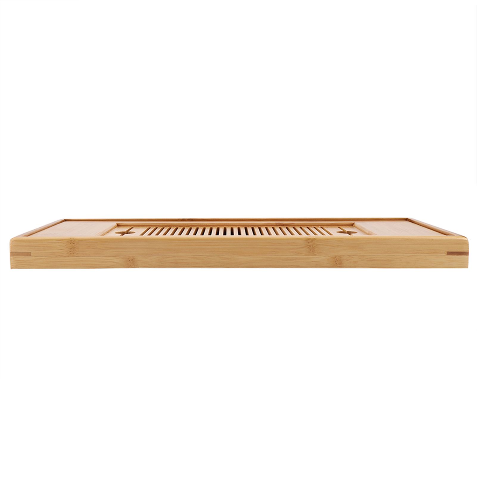1Pc Bamboo Mini Tea Serving Tray Chinese Gongfu Tea Plate for Home Office view 7