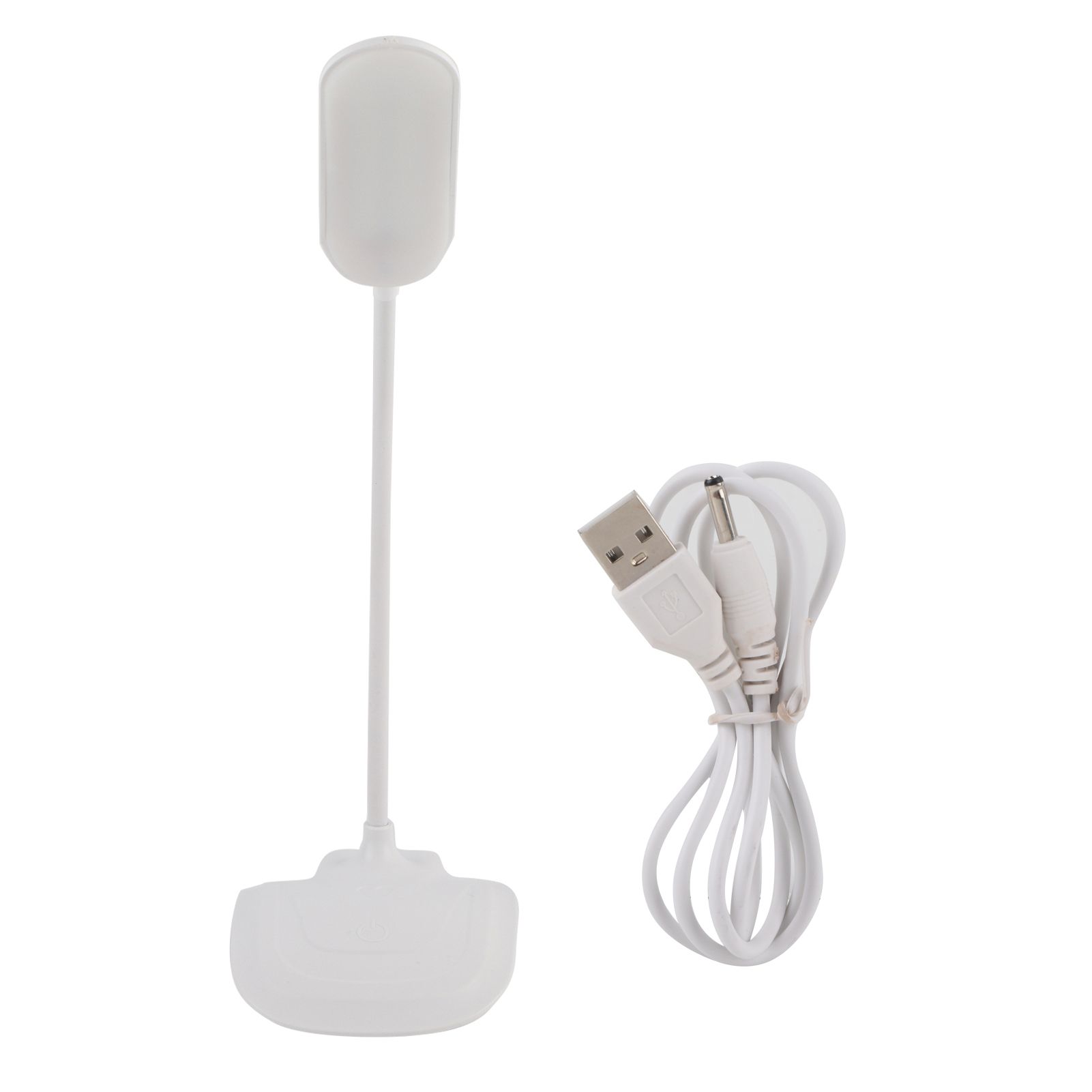 LED USB Flexible Table Lamp Tabletop Bedside Touch Switch Dimmable Reading