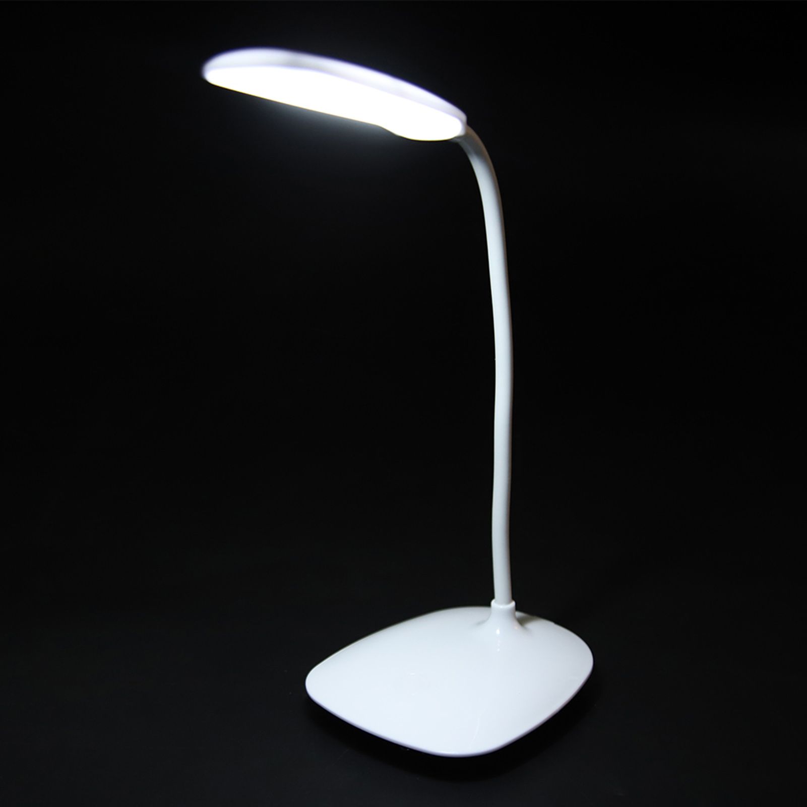 LED USB Flexible Table Lamp Tabletop Bedside Touch Switch Dimmable Reading view 4