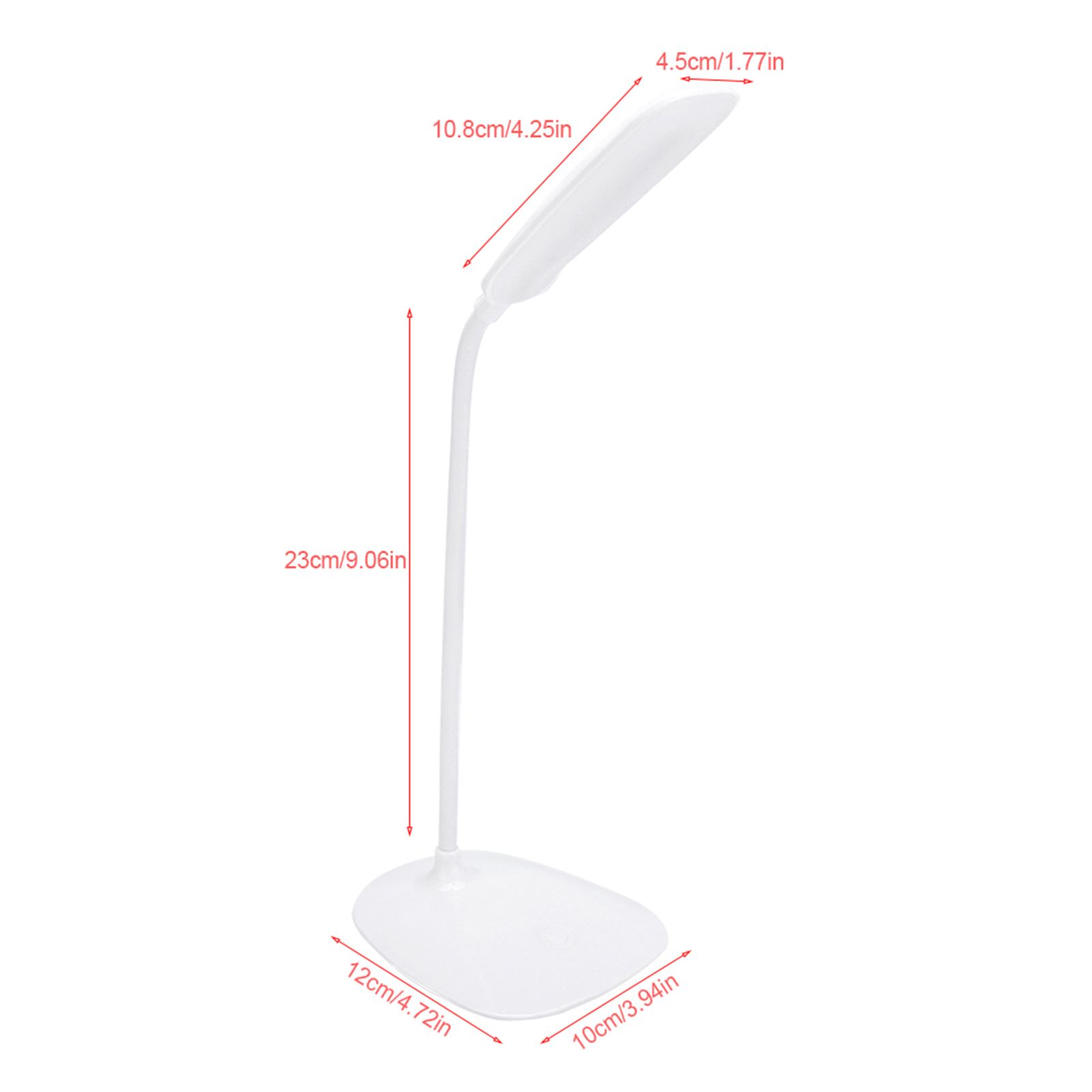 LED USB Flexible Table Lamp Tabletop Bedside Touch Switch Dimmable Reading view 14