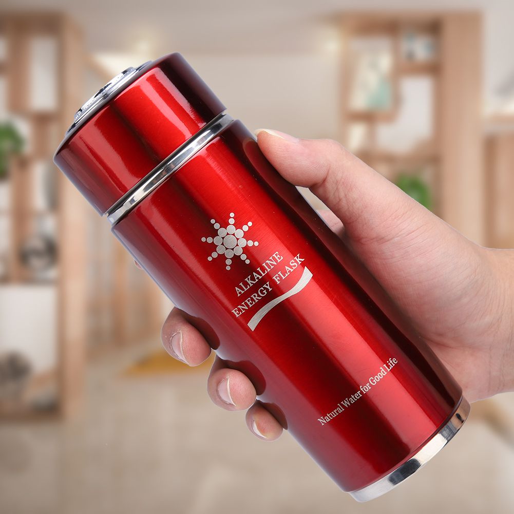 Stainless Alkaline Water Bottle Portable Nano Balance Bio Energy Lonizer Cup view 8