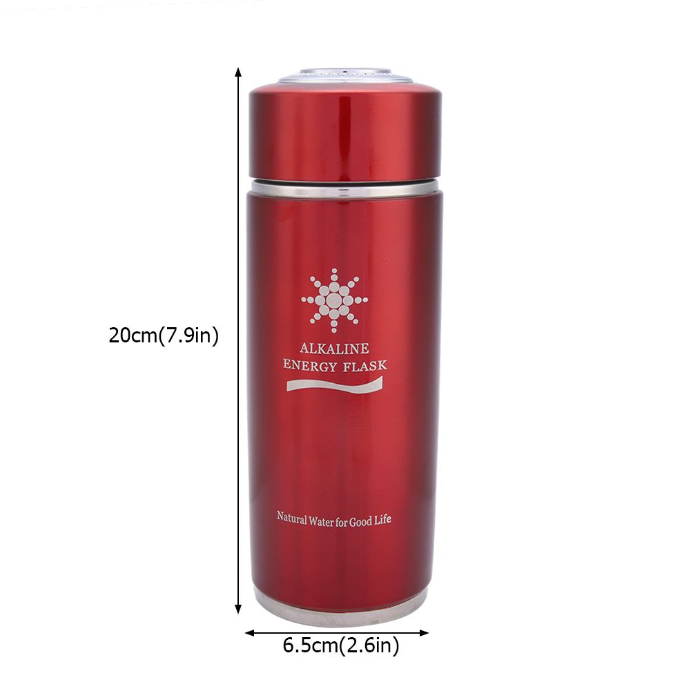 Stainless Alkaline Water Bottle Portable Nano Balance Bio Energy Lonizer Cup view 13