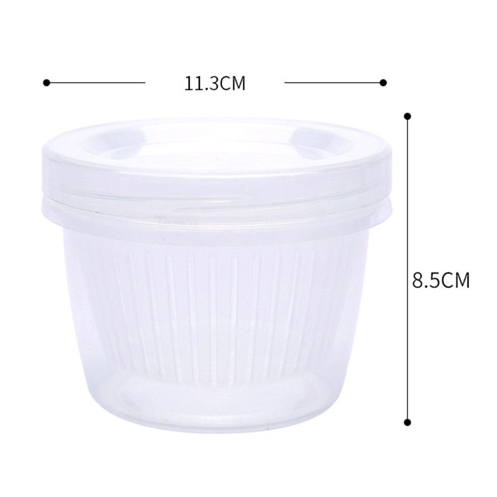 Double layer Drain Basket Fruit Vegetable Washing Colander Strainer Kitchen Tool view 7