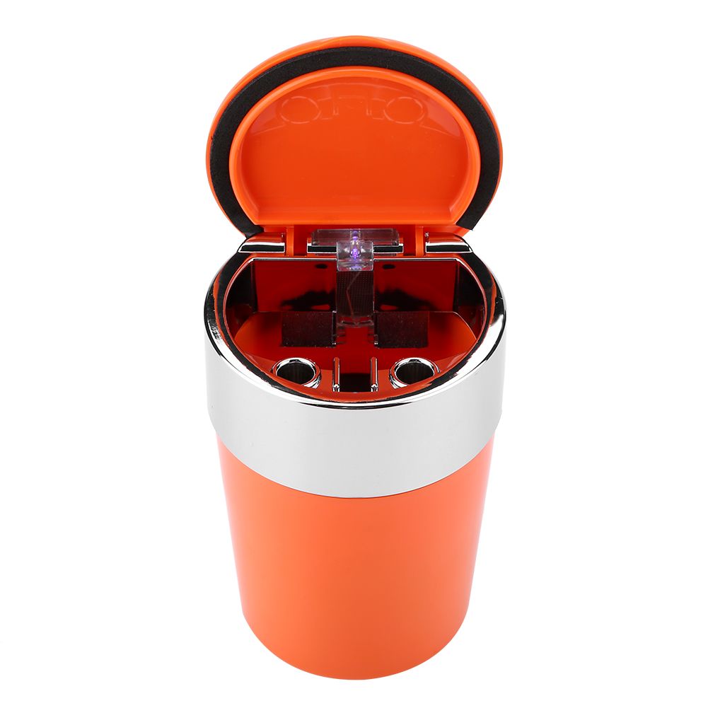 Portable Auto Car Cigarette Ashtray Cinder Holder with LED Light view 5
