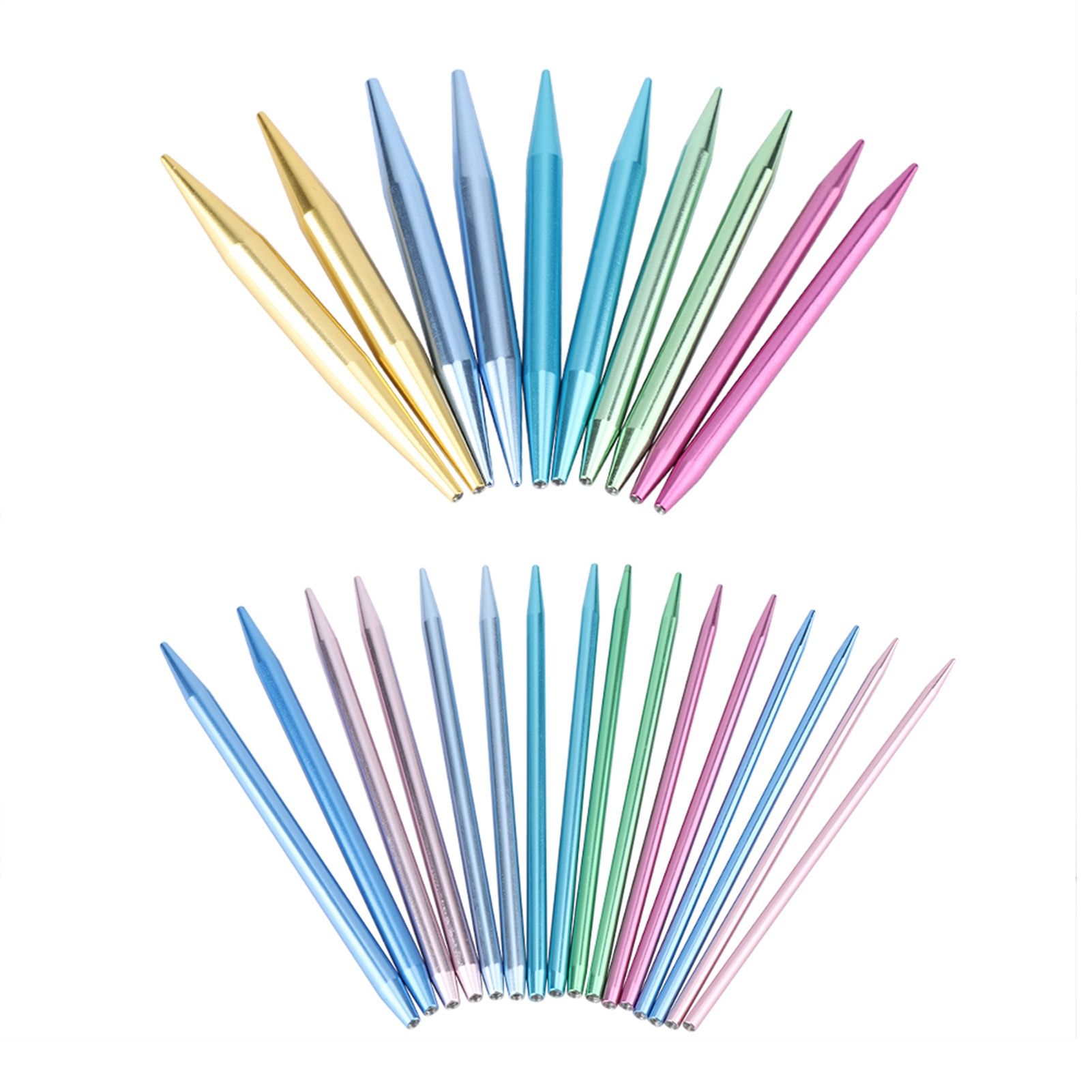 Interchangeable Aluminum Circular Knitting Needle Sets view 5