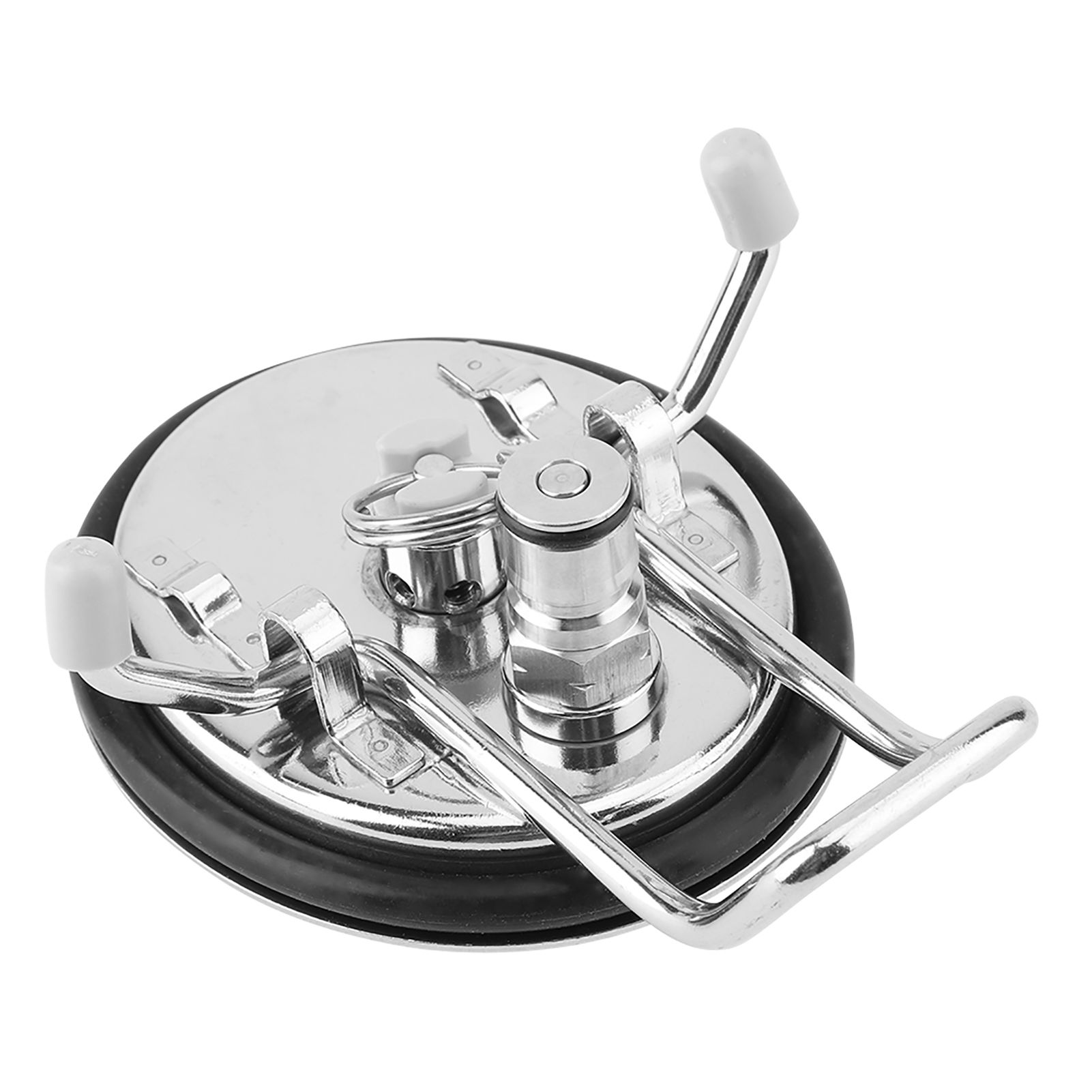 Homebrew Cornelius Style Keg Carbonation Keg Lid with 0.5 Micron Diffusion Stone view 9