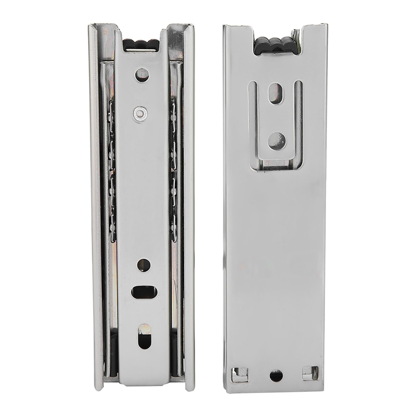 2pcs 5in Mini Short Drawer Slides Furniture Guide Rail Full Extension Kitchen